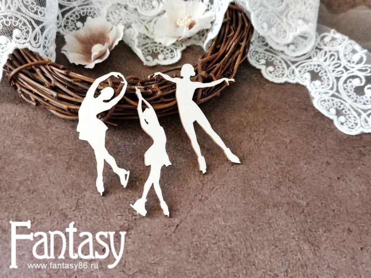 Чипборд Fantasy "Фигурное катание (коньки) 3580"