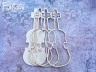 Шейкер Fantasy «Большая скрипка 104» размер 7,5*16,4 см