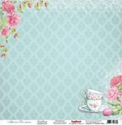 One-sided sheet of paper Scrapberry's Afternoon tea 
