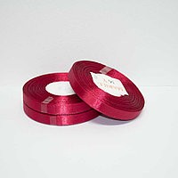 Satin ribbon "Crimson", width 0.6 cm, length 5.6 m