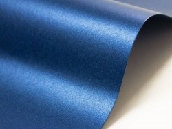 Дизайнерская бумага Синий перламутр, А4, плотность 250 гр/м2
