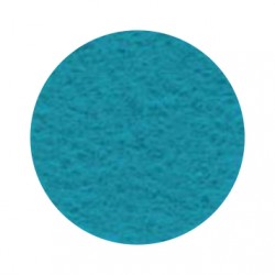 Декоративный фетр, Корея, цвет "Бирюзовый", размер 22х30 см, толщина 1,2 мм, 1шт, плотность 200г/м2