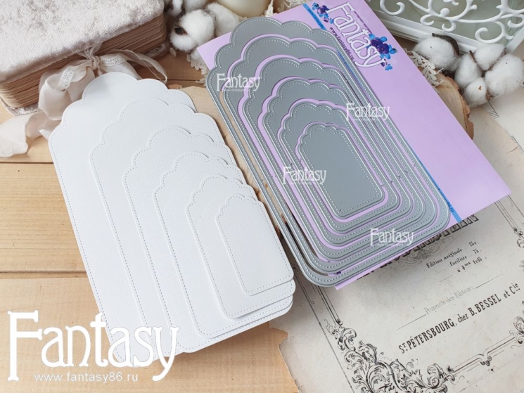 Fantasy cutting knife "Tags 1626" size 11.6*22.3 cm