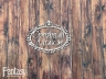 Чипборд Fantasy надпись «Семейный альбом с рамкой (мини) 2710» размер 8,5*6,5 см