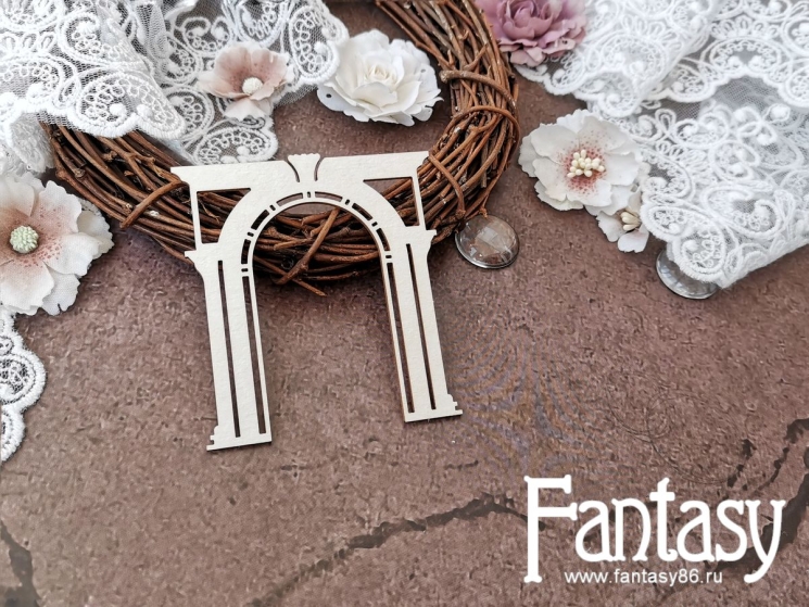 Чипборд Fantasy Идиллия "Арка 3619", размер 7,3*7 см 