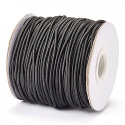Elastic cord (elastic band), gray, width 2 mm, length 1 m