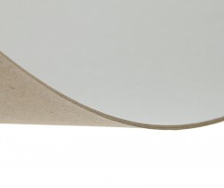 Cardboard binding 2.0 mm, 30x30 cm, 1250 g /m2, white