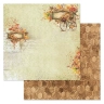 Двусторонний набор бумаги 30,5х30,5 см "Художница Осень", 12 листов, 180 гр (ScrapMania)