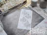 Трафарет Fantasy "Винтажные Люстры 21", толщина пластика 0,5 мм, размер 10*20 см