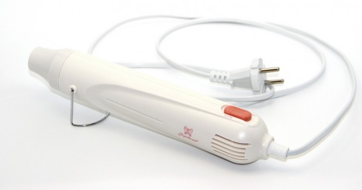 Electric hair dryer for embossing "Needlework" two-speed