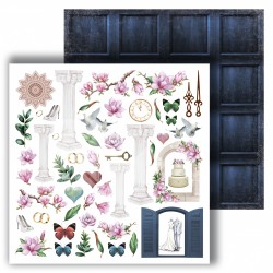 Double-sided sheet for cutting Dream Light Studio Magnolia 
