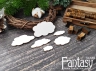 Чипборд FantasyScrap ««Мысли в облаках 3985» размер от 1,3*2,2 см до 7*3,2 см