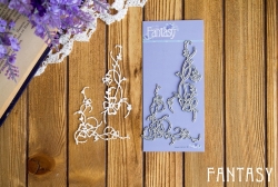 Ножи для вырубки Fantasy "Клевер - уголок, клевер - росток", размер 5,8Х5,7 см и 7,3Х3,8 см