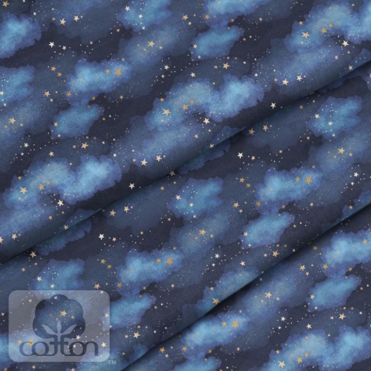 Fabric 100% cotton Poland "Starry sky", size 50X50 cm