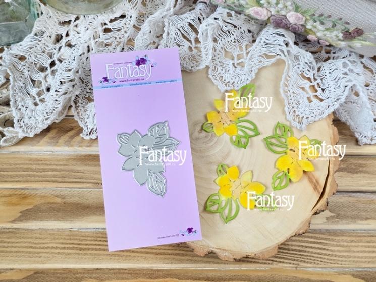 Нож для вырубки Fantasy «Яблоня 1708», размер 4*5 см
