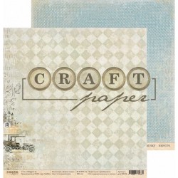 Двусторонний лист бумаги CraftPaper Джентльмен "Сложный путь" размер 30,5*30,5см, 190гр