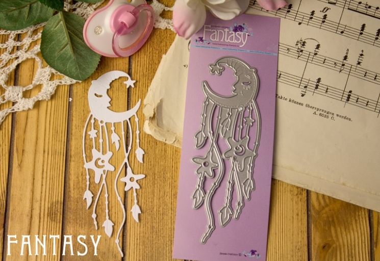 Нож для вырубки Fantasy "Сон", размер 12.5Х3.5 см