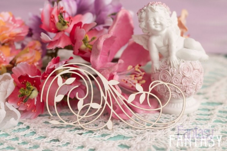 Чипборд Fantasy "Нежная зелень" размер 10,2*4,6 см