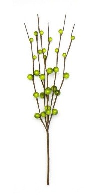 Decorative bouquet "Needlework" light green