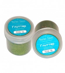 Glitter Fabrica Decoru color Grass, 20 ml