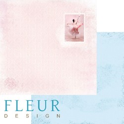 Двусторонний лист бумаги Fleur Design Веление сердца "Таинство", размер 30,5х30,5 см, 190 гр/м2