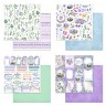 Double-sided set of paper 30. 5x30. 5 cm "Our nest", 12 sheets, 180 g/m2 (ScrapMania)