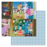Двусторонний набор бумаги 30,5х30,5 см "Буратино", 6 листов, 180 гр (ScrapMania)