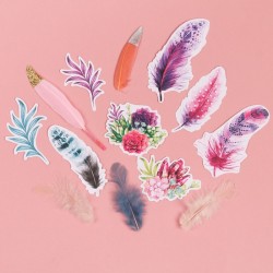 Feathers for creativity with decor ArtUzor 