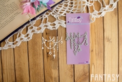 Нож для вырубки Fantasy гирлянда "Лианы звездные 2", размер 5,7Х6 см