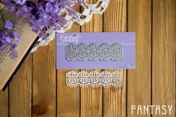 Нож для вырубки Fantasy бордюр мини "Сердечные узоры 2" размер 9,3*2,8 см 