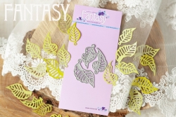 Нож для вырубки Fantasy «Ювелирные скелет листочки» 3 шт, размер 3,5*4,9 см