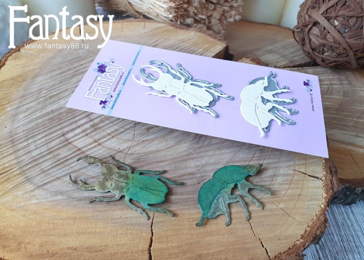 Нож для вырубки Fantasy «Жуки 1367»  