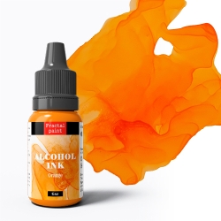 Спиртовые чернила Fractal Paint «Orange» (Оранжевый), 5 мл