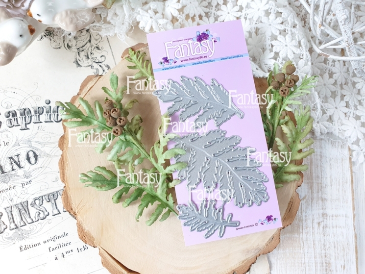 Нож для вырубки Fantasy «Лист пижма 1676» 