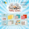1/2 Двустороннего набора бумаги Dream Light Studio "Парк Чудес" 6 листов, размер 30,5Х30,5 см, 235 гр/м2