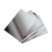 Metallized sheet of Silver paper, size 22.5 x 32 cm, 330 g/m2