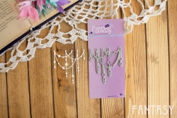 Нож для вырубки Fantasy гирлянда  "Утренняя роса 2", размер 5,4Х6 см