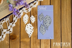 Ножи для вырубки Fantasy "Жемчужный", размер от 3,2*1,6 см до 5,5*3 см