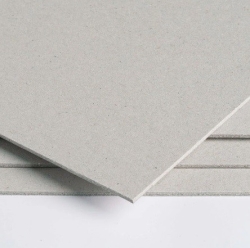 Лист серого переплетного картона, размер 25х25 см, толщина 1 мм 