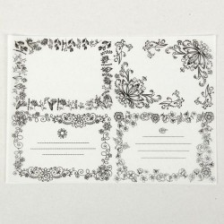 Decorative tracing paper 