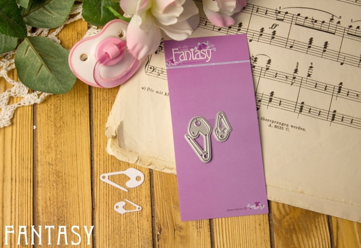 Нож для вырубки Fantasy "Булавочки", размер 1,1Х1,9 и 1,7Х3 см