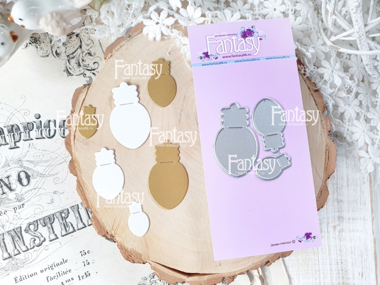 Нож для вырубки Fantasy «Лампочки 1678»