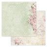 Двусторонний набор бумаги 20х20 см "Шебби шарм", 12 листов, 180 гр (ScrapMania)