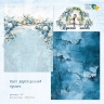 1/3 Двустороннего набора бумаги "Вдыхая любовь" A5, 6 листов, пл. 235 г/м2