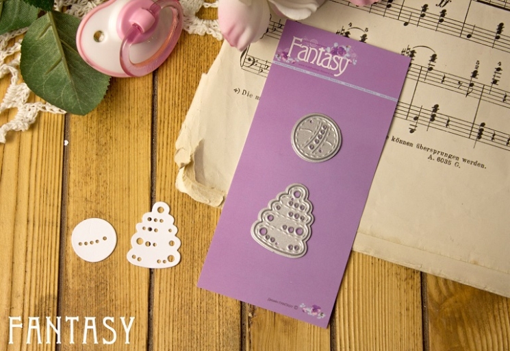 Нож для вырубки Fantasy "Игрушки", размер 2Х2 и 2,3Х3,1 см