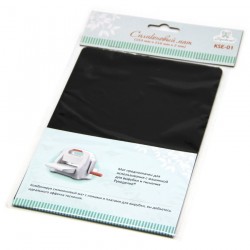Black silicone mat for embossing 