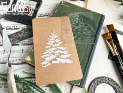 Трафарет Fantasy "Елка маленькая", толщина пластика 0,5 мм, размер 9,5*10 см