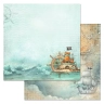 Набор бумаги 30,5х30,5 см "Маленький пират", 12 листов (ScrapMania)