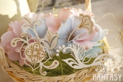 Чипборд Fantasy набор "Орнамент 246" размер от 3,3*2,8 см до 8*3,5 см