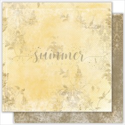 Двусторонний лист бумаги Summer Studio My autumn "Leaves" размер 30,5*30,5см, 190гр